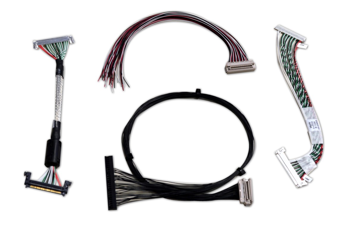 Cables for flat panel displays
